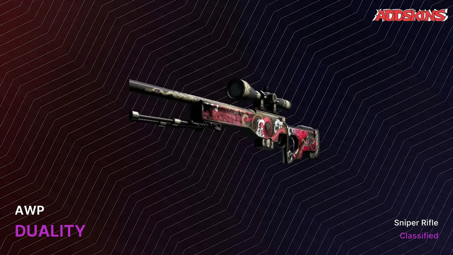 AWP | Duality (Well-Worn) video preview