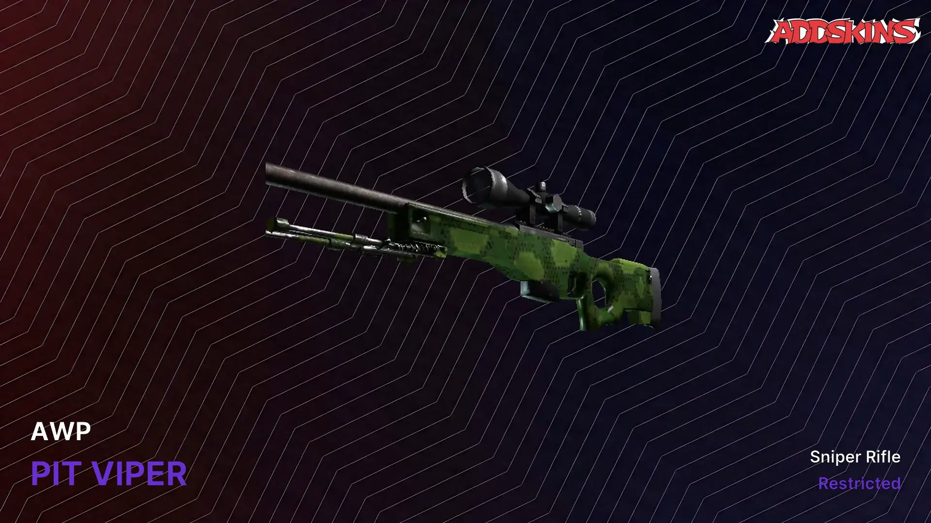 Souvenir AWP | Pit Viper (Well-Worn) video preview