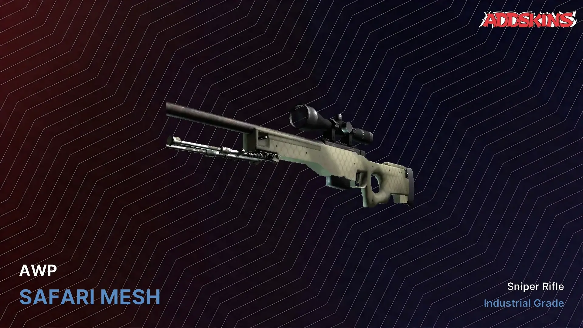 AWP | Safari Mesh (Well-Worn) video preview