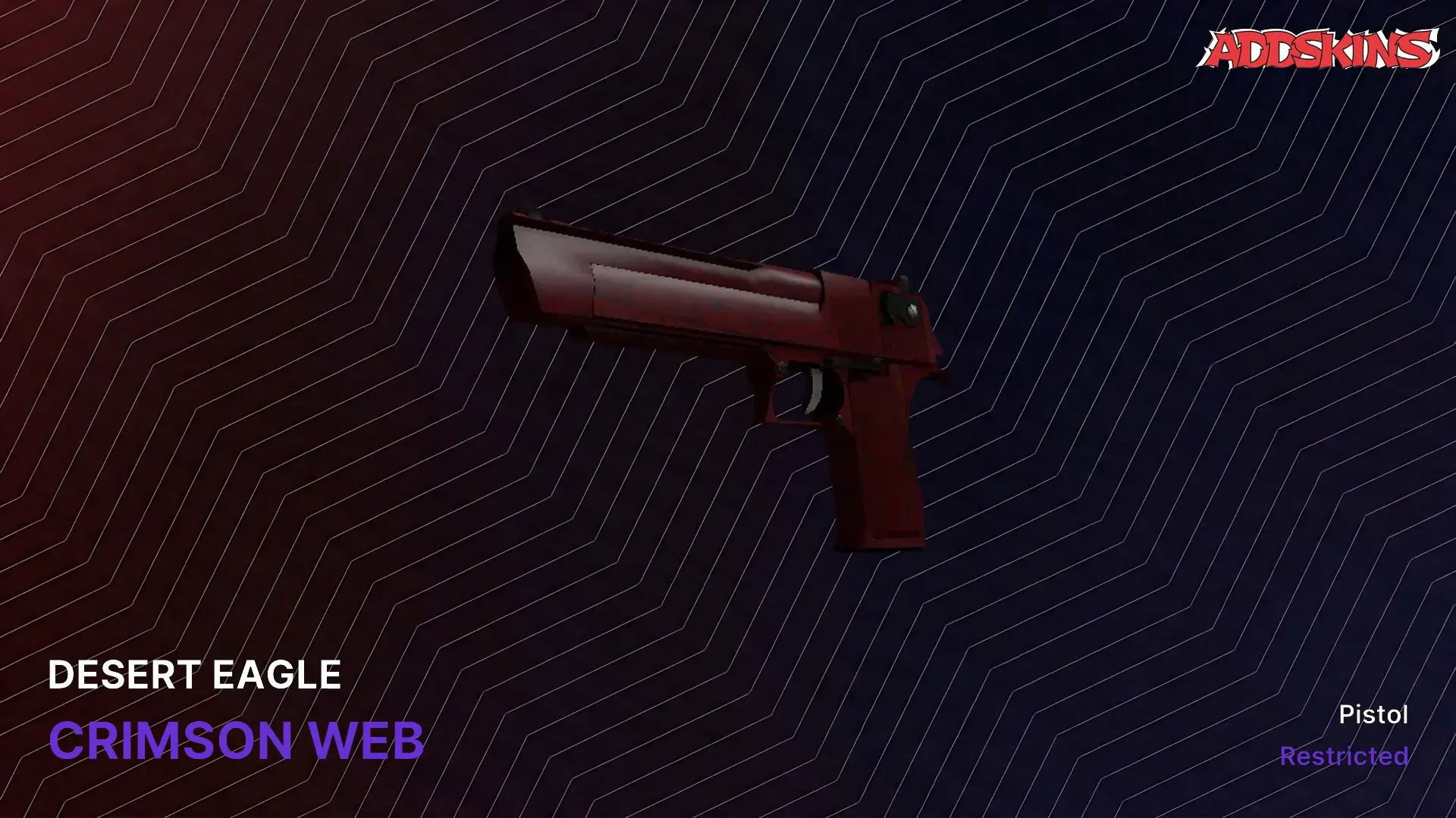 StatTrak Desert Eagle | Crimson Web (Well-Worn) video preview
