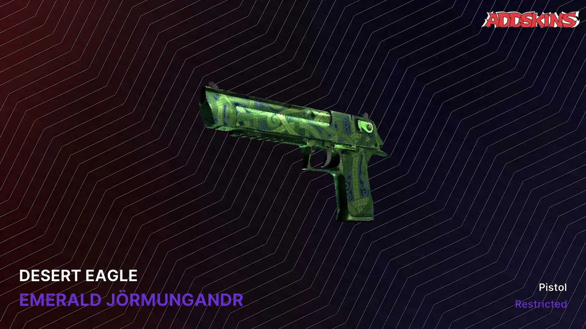 Desert Eagle | Emerald Jörmungandr (Field-Tested) video preview