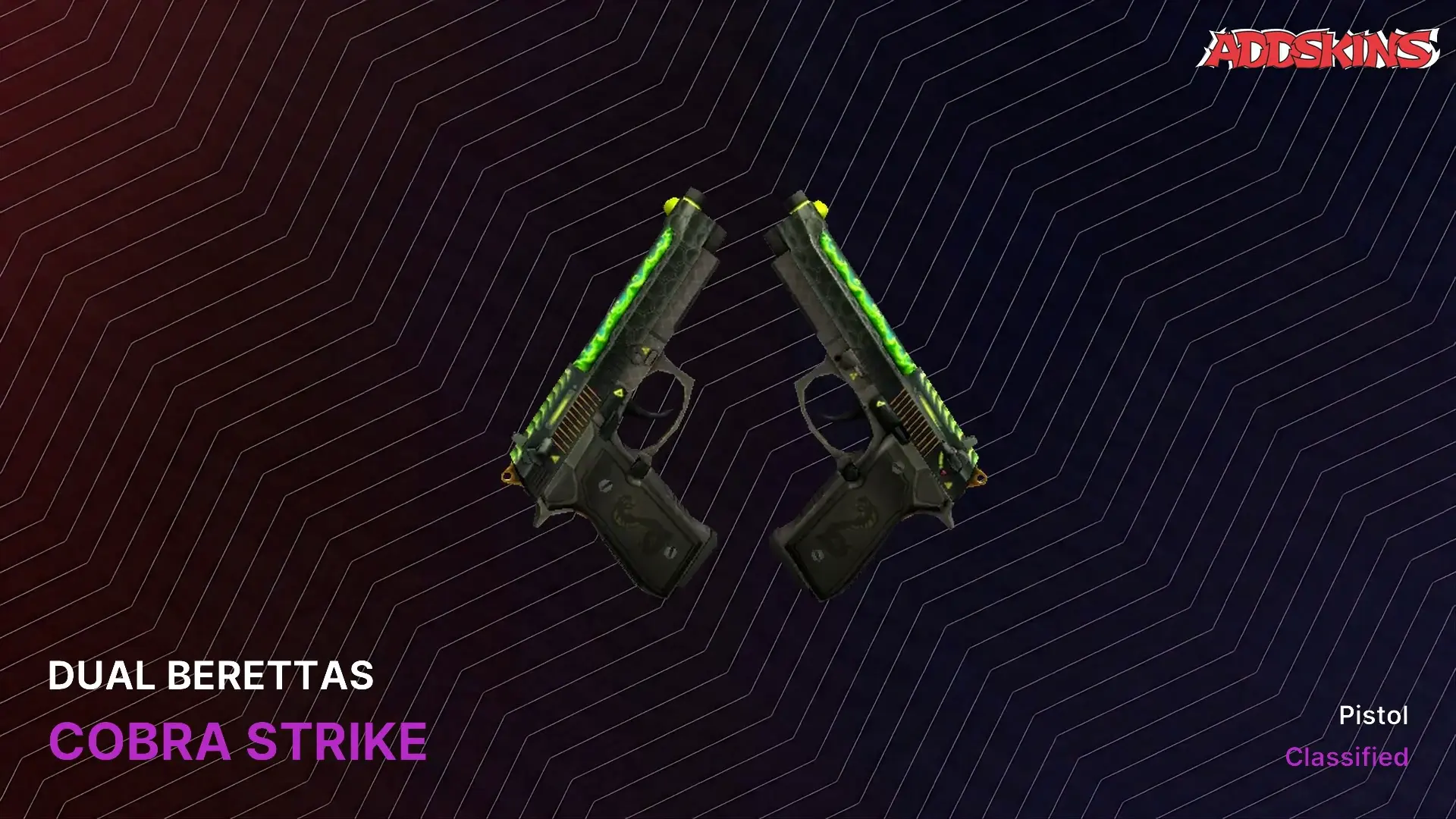 Dual Berettas | Cobra Strike (Well-Worn) video preview