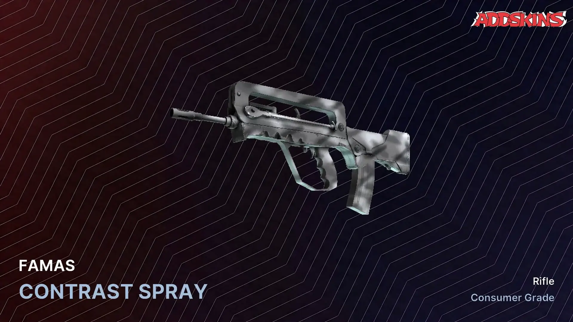FAMAS | Contrast Spray (Well-Worn) video preview
