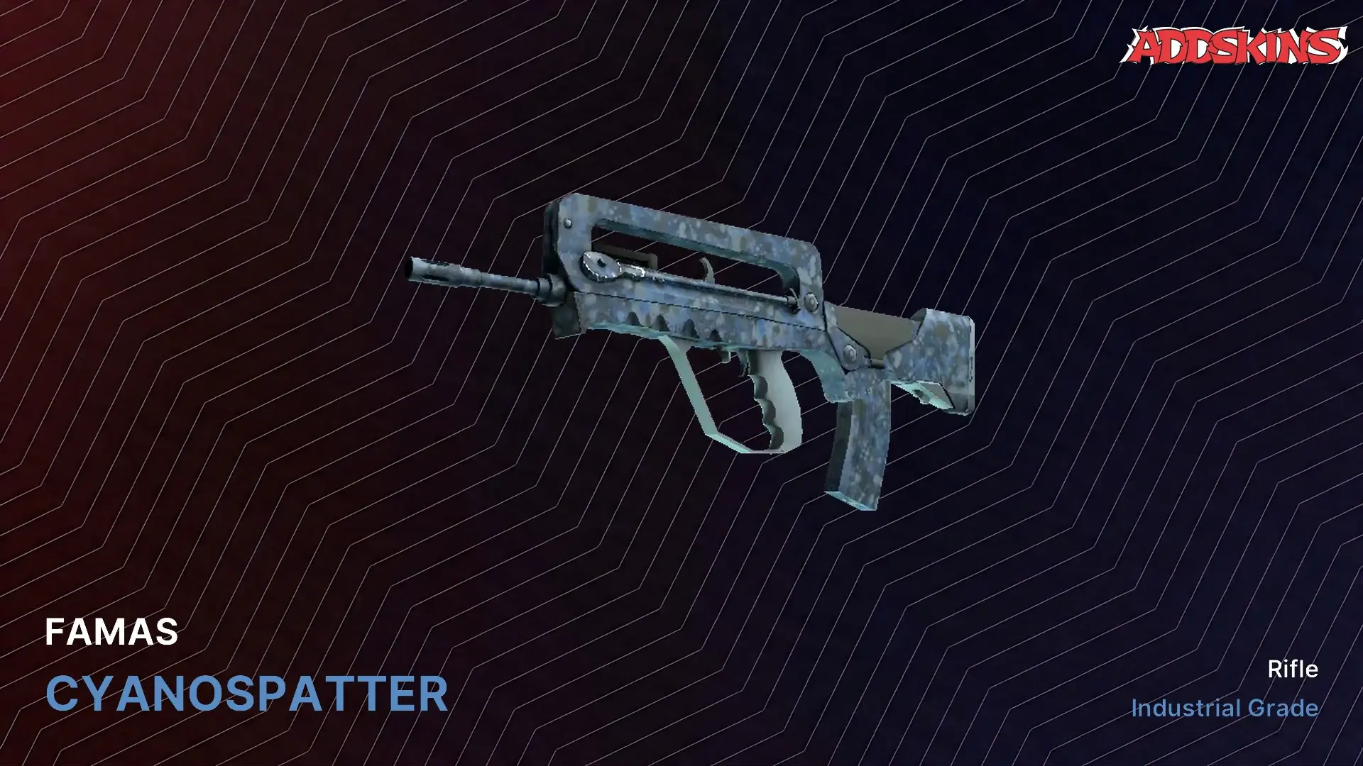 Souvenir FAMAS | Cyanospatter (Field-Tested) video preview Souvenir FAMAS | Cyanospatter (Field-Tested) video preview