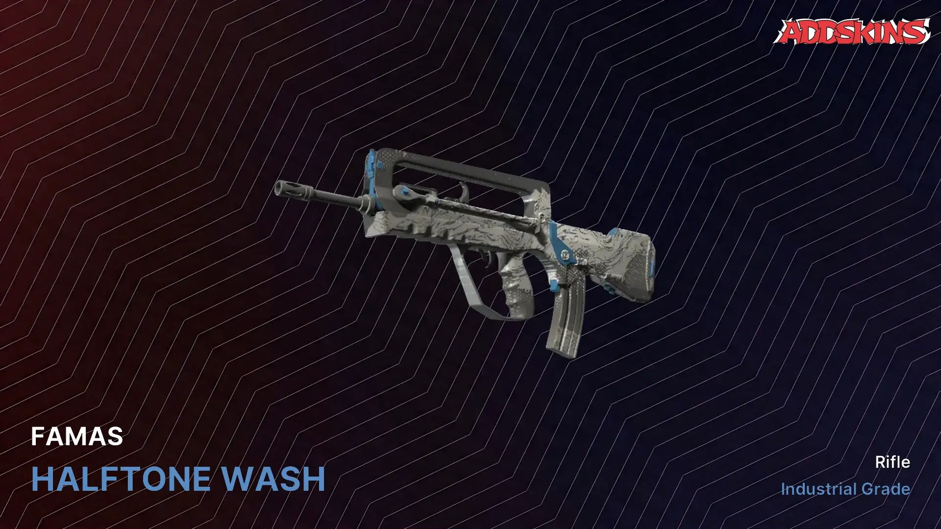 FAMAS | Halftone Wash (Well-Worn) video preview