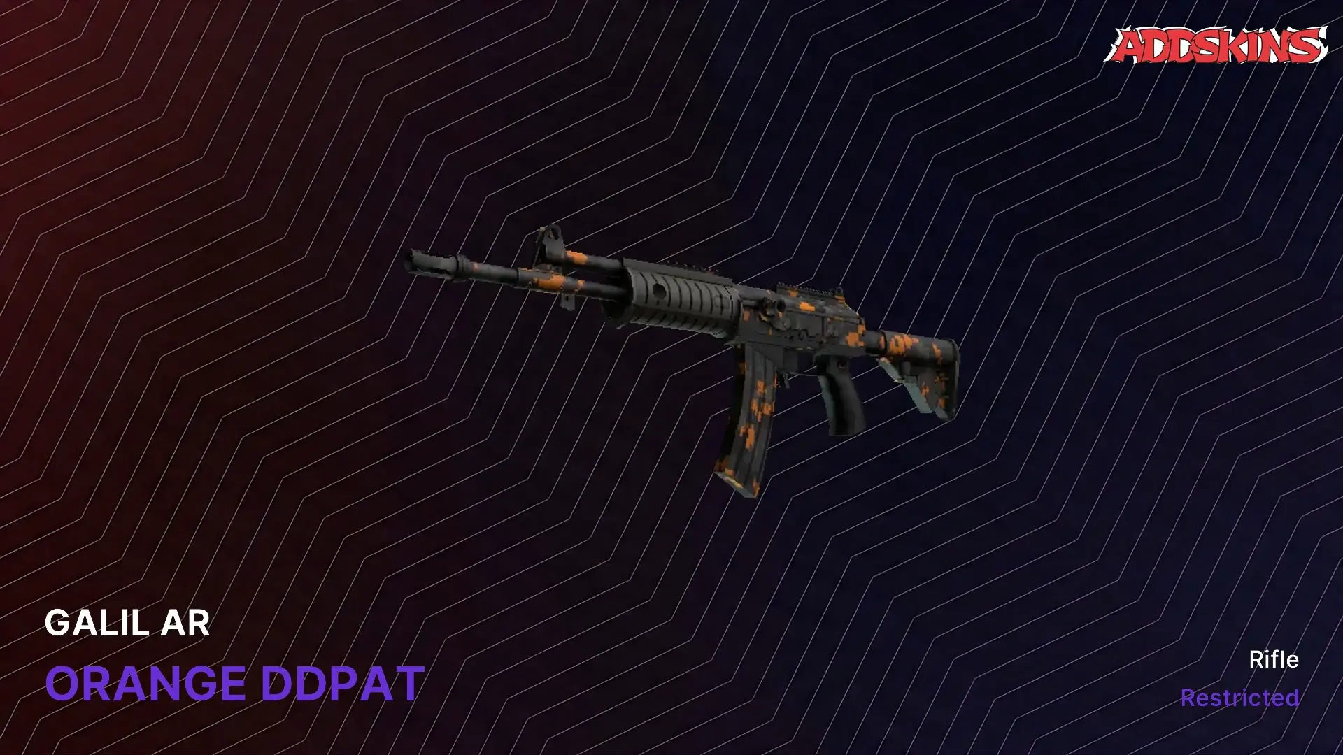 StatTrak Galil AR | Orange DDPAT (Factory New) video preview