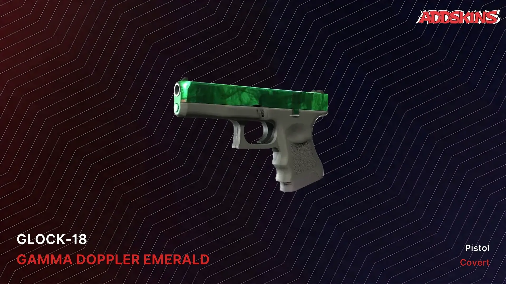 Glock-18 | Gamma Doppler Emerald (Well-Worn) video preview