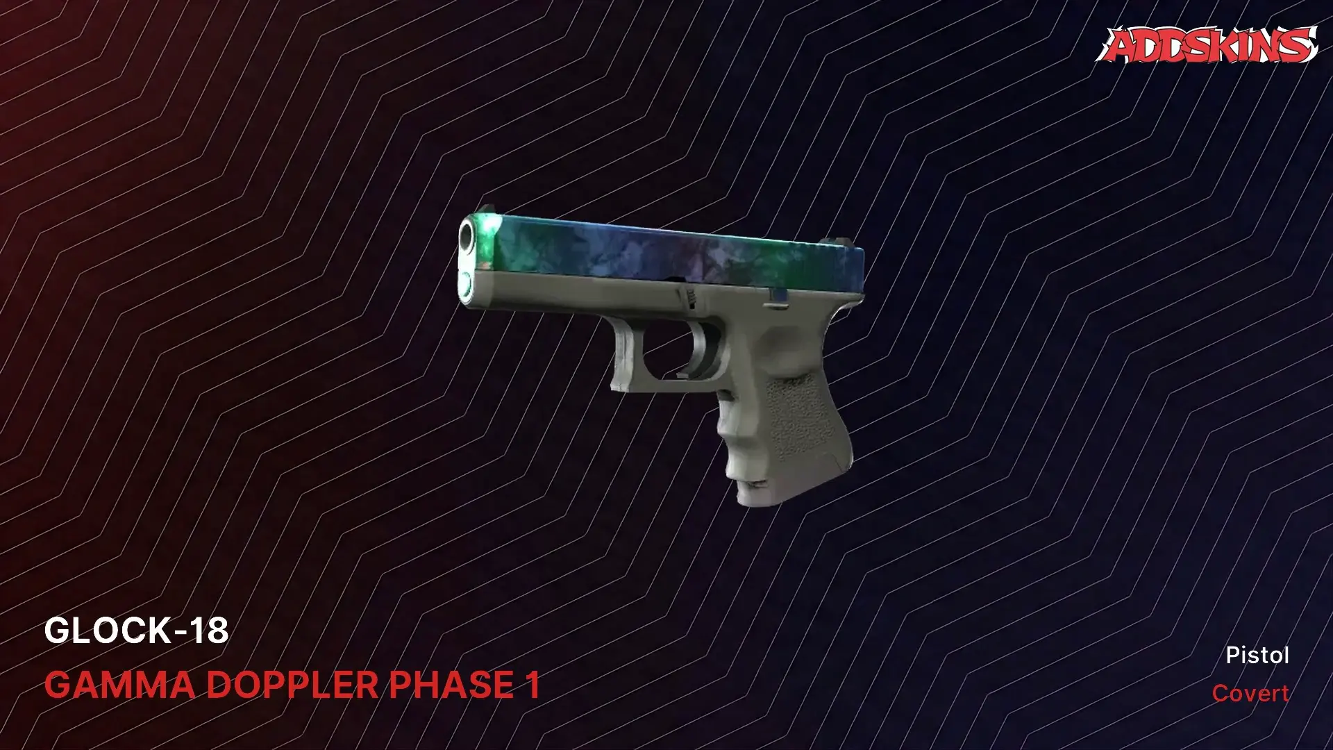 Glock-18 | Gamma Doppler Phase 1 (Minimal Wear) video preview Glock-18 | Gamma Doppler Phase 1 (Minimal Wear) video preview