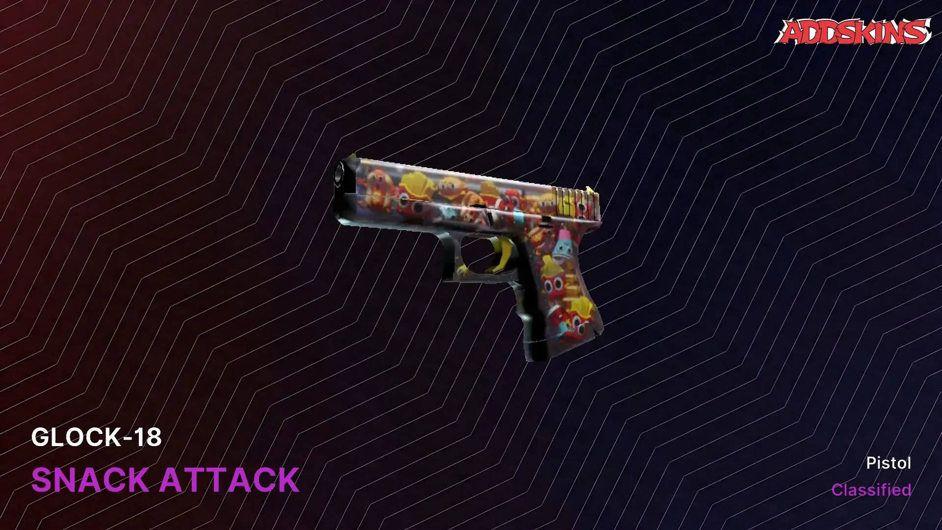 Glock-18 | Snack Attack (Well-Worn) video preview