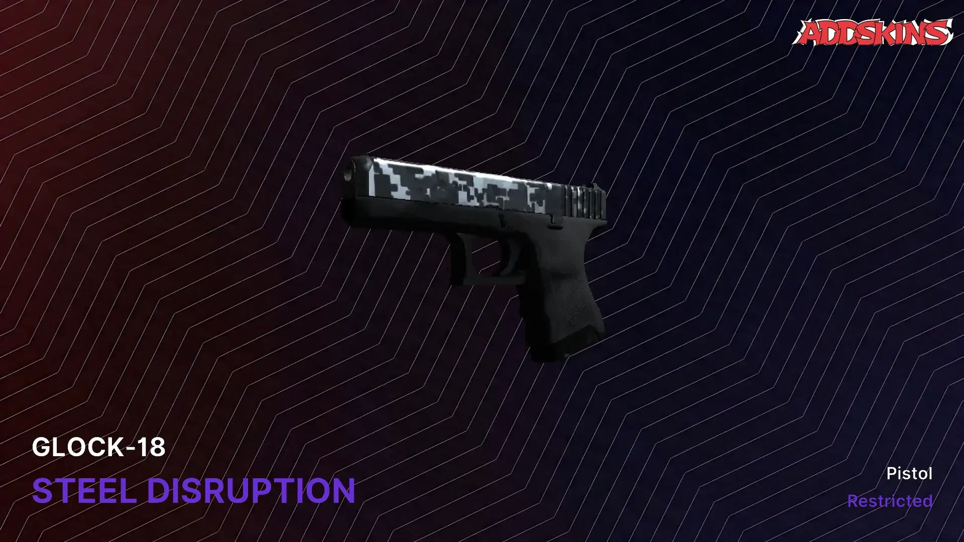 Glock-18 | Steel Disruption (Minimal Wear) video preview