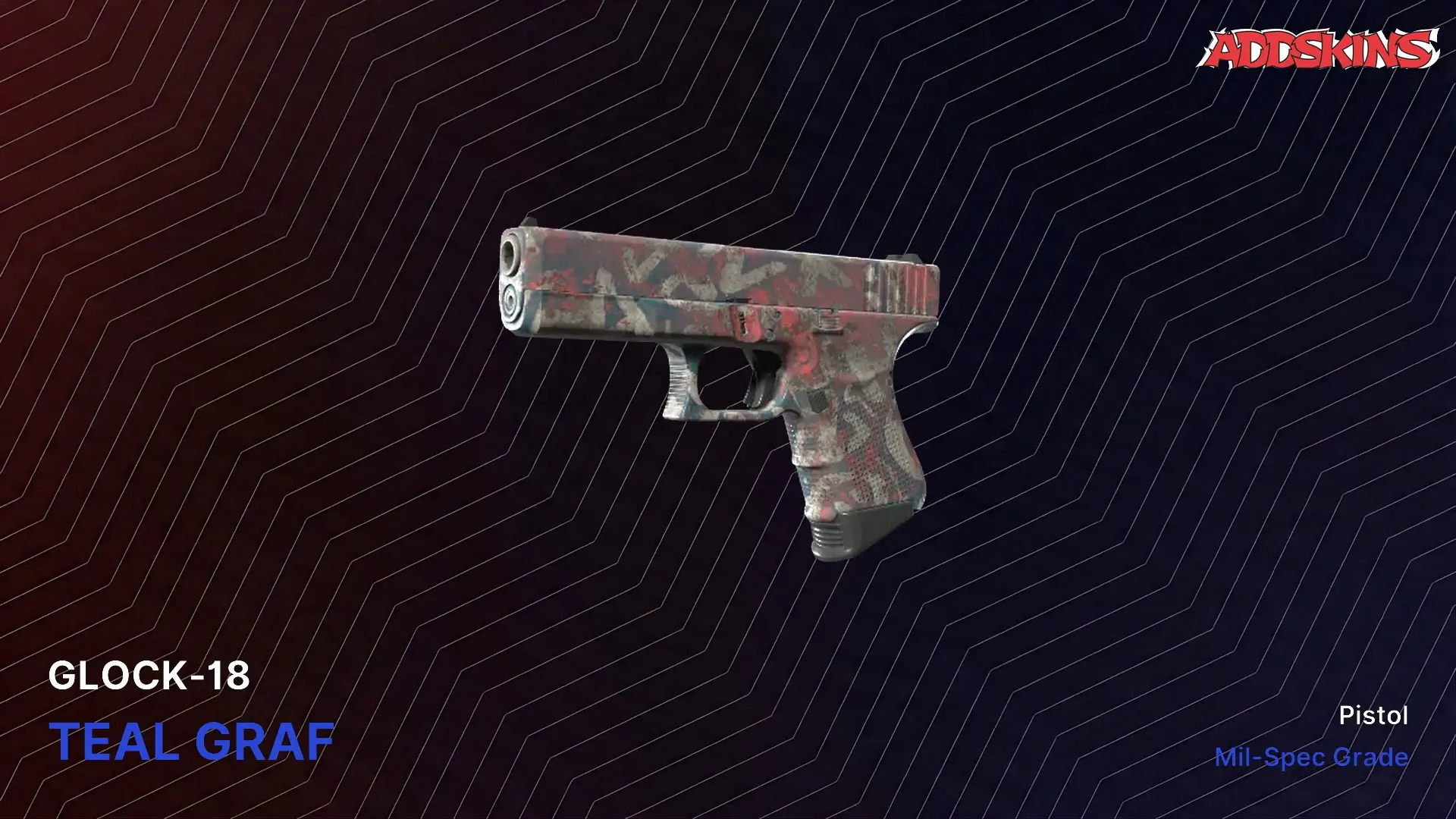 Glock-18 | Teal Graf (Field-Tested) video preview