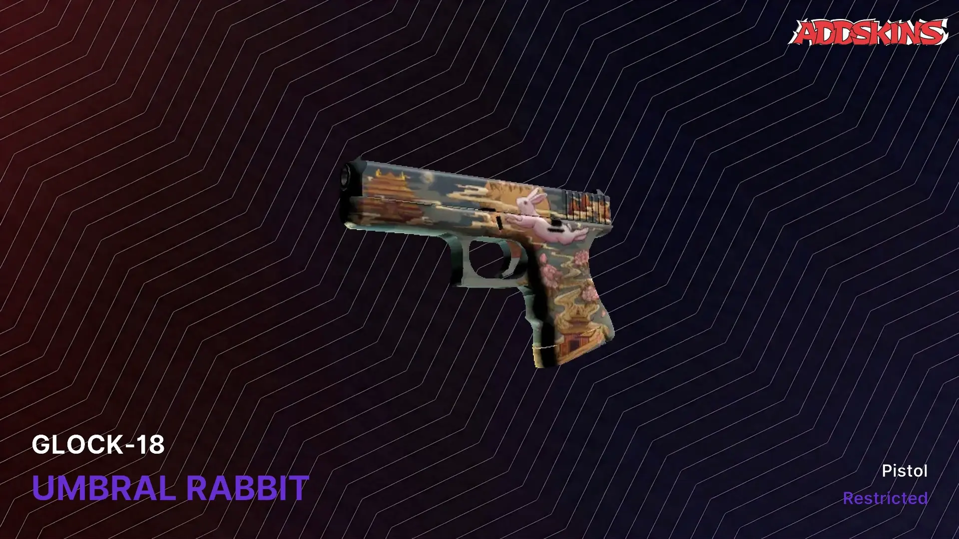 Glock-18 | Umbral Rabbit (Battle-Scarred) video preview