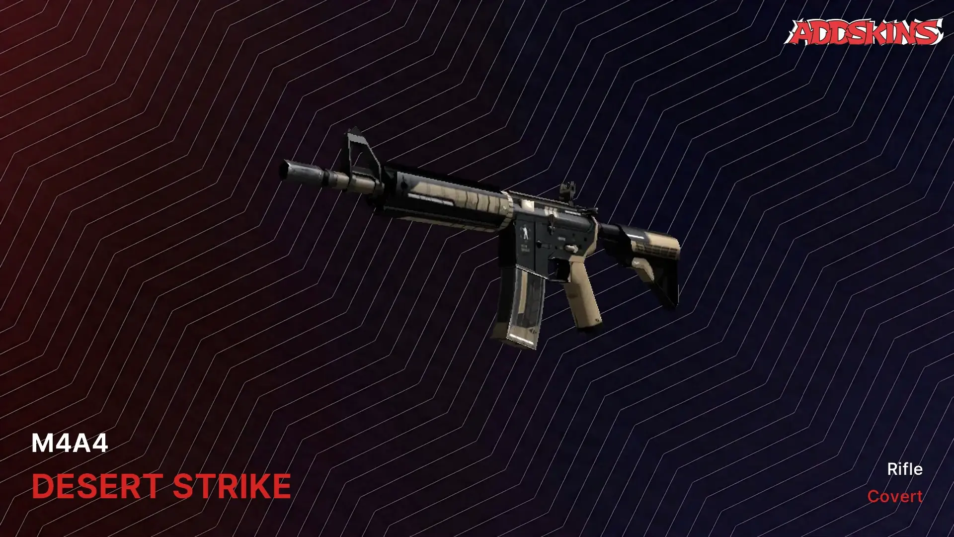 M4A4 | Desert-Strike (Well-Worn) video preview