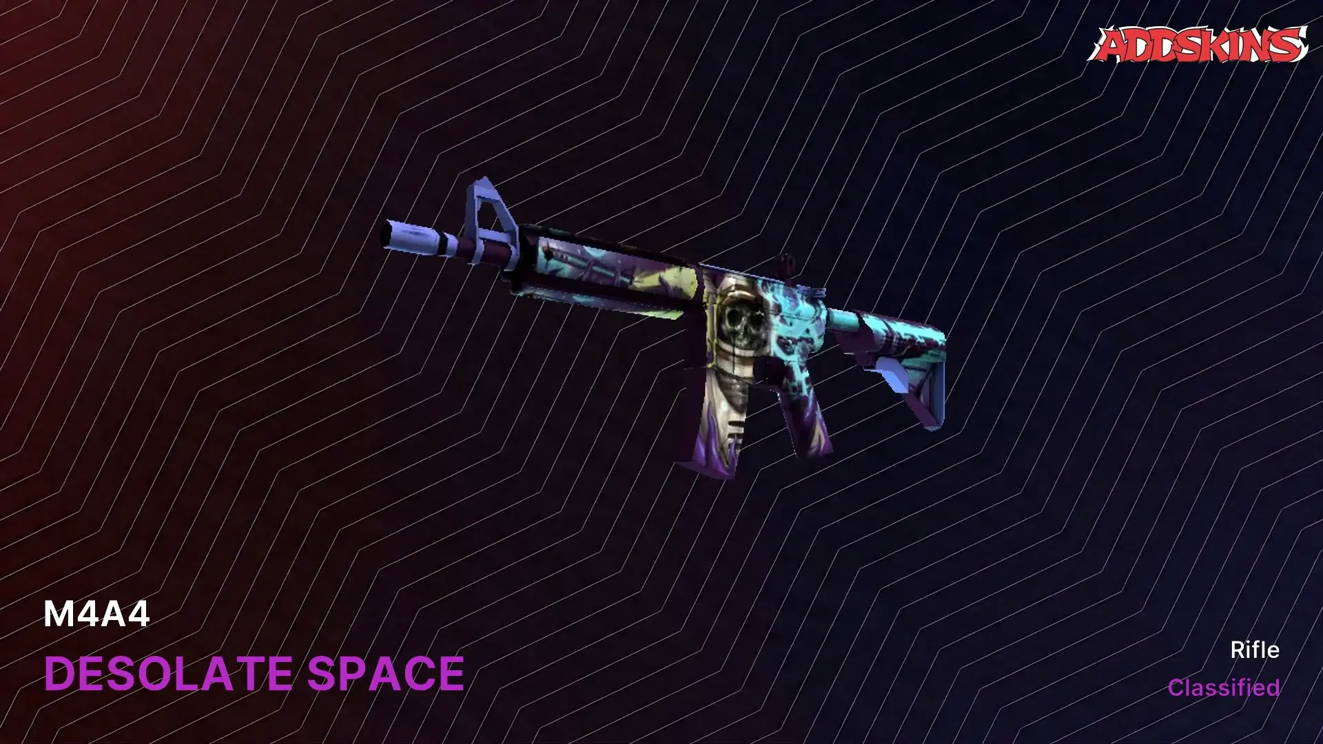 M4A4 | Desolate Space (Minimal Wear) video preview