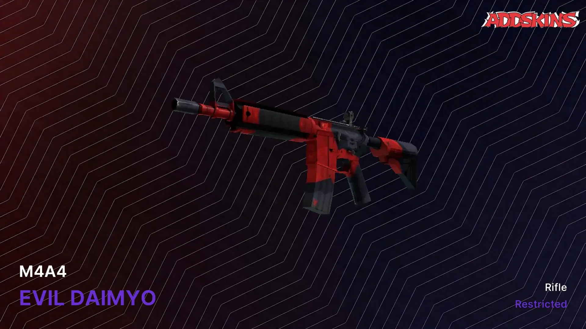M4A4 | Evil Daimyo (Well-Worn) video preview