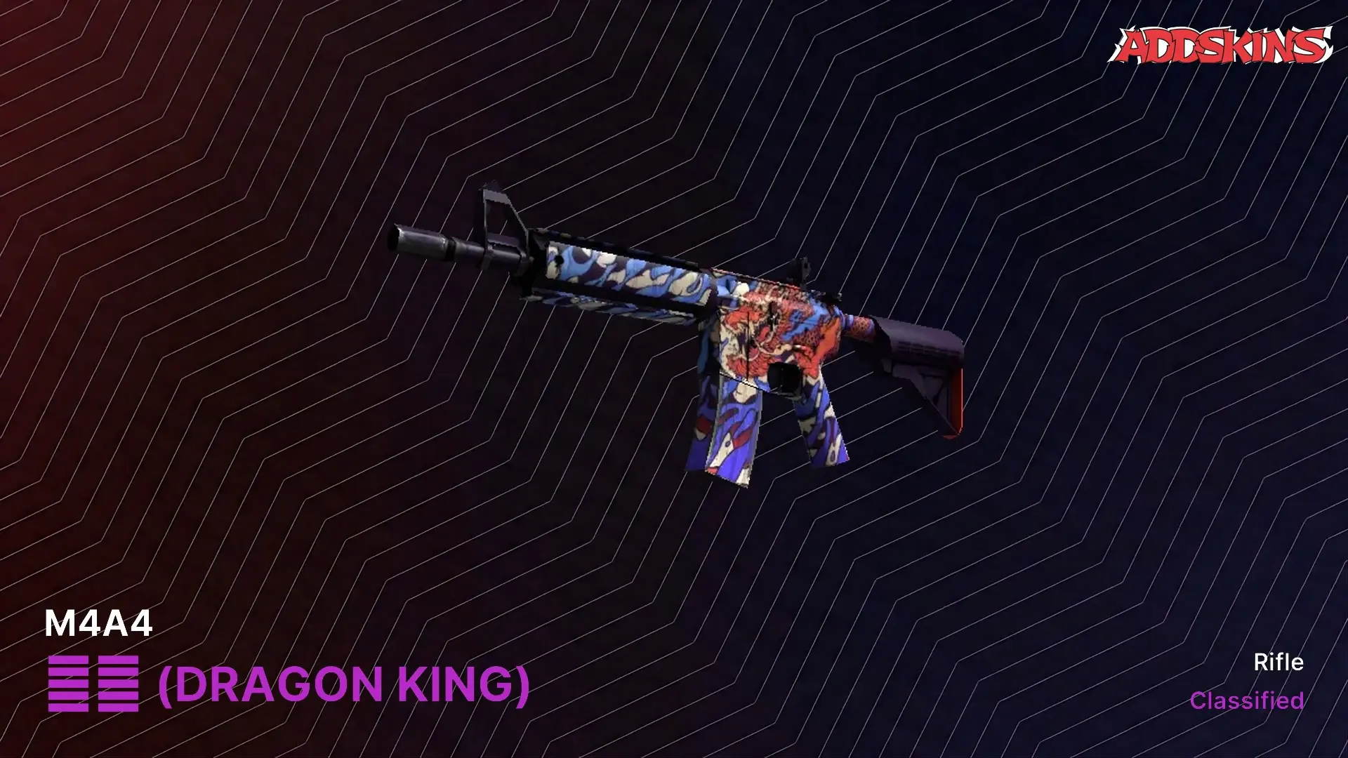 M4A4 | 龍王 (Dragon King) (Well-Worn) video preview