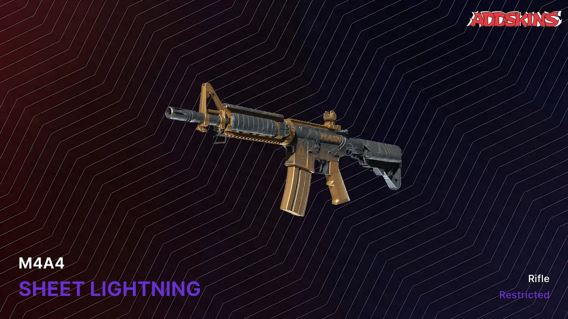 M4A4 | Sheet Lightning (Battle-Scarred) video preview