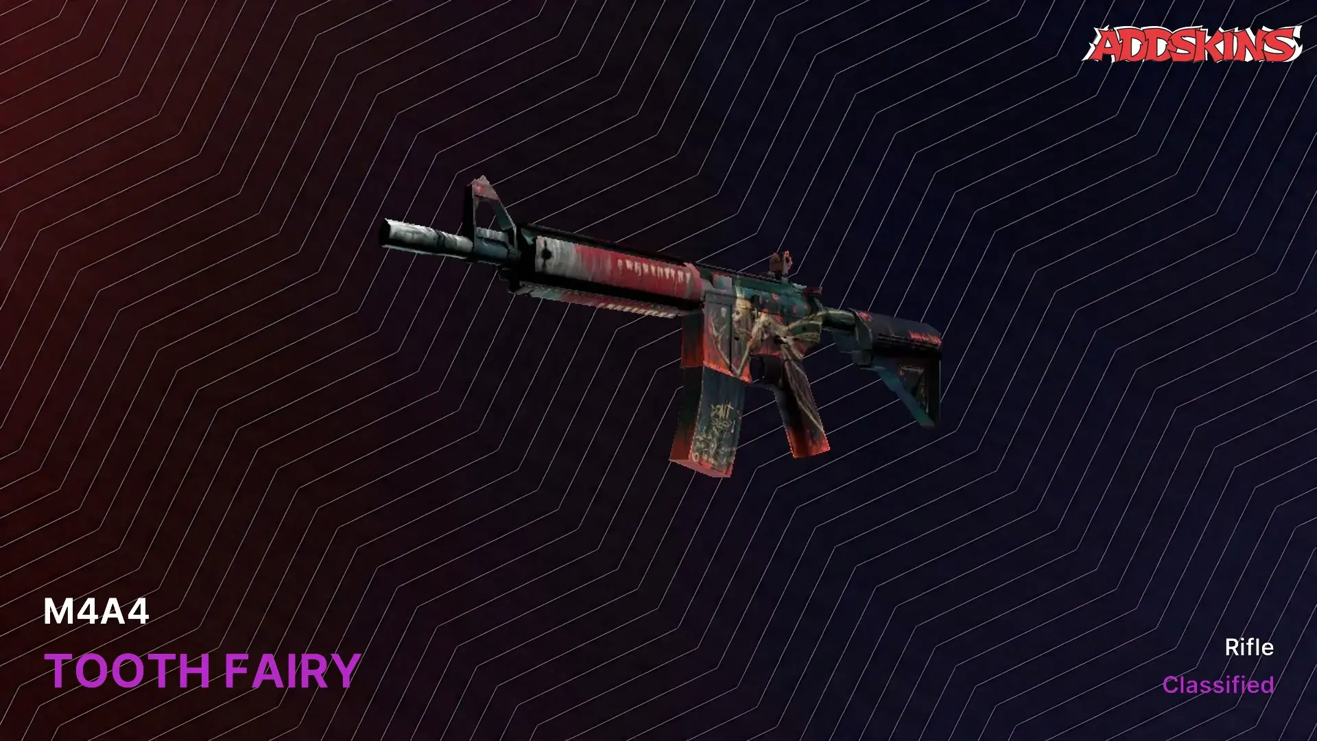 M4A4 | Tooth Fairy (Well-Worn) video preview