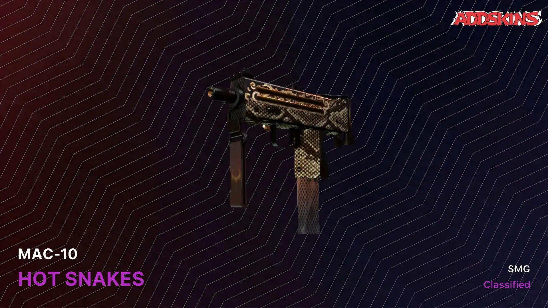 MAC-10 | Hot Snakes (Field-Tested) video preview