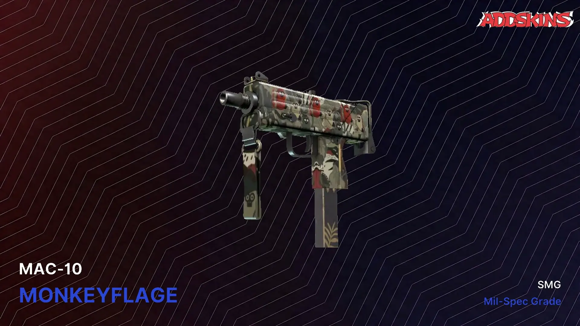 MAC-10 | Monkeyflage (Factory New) video preview