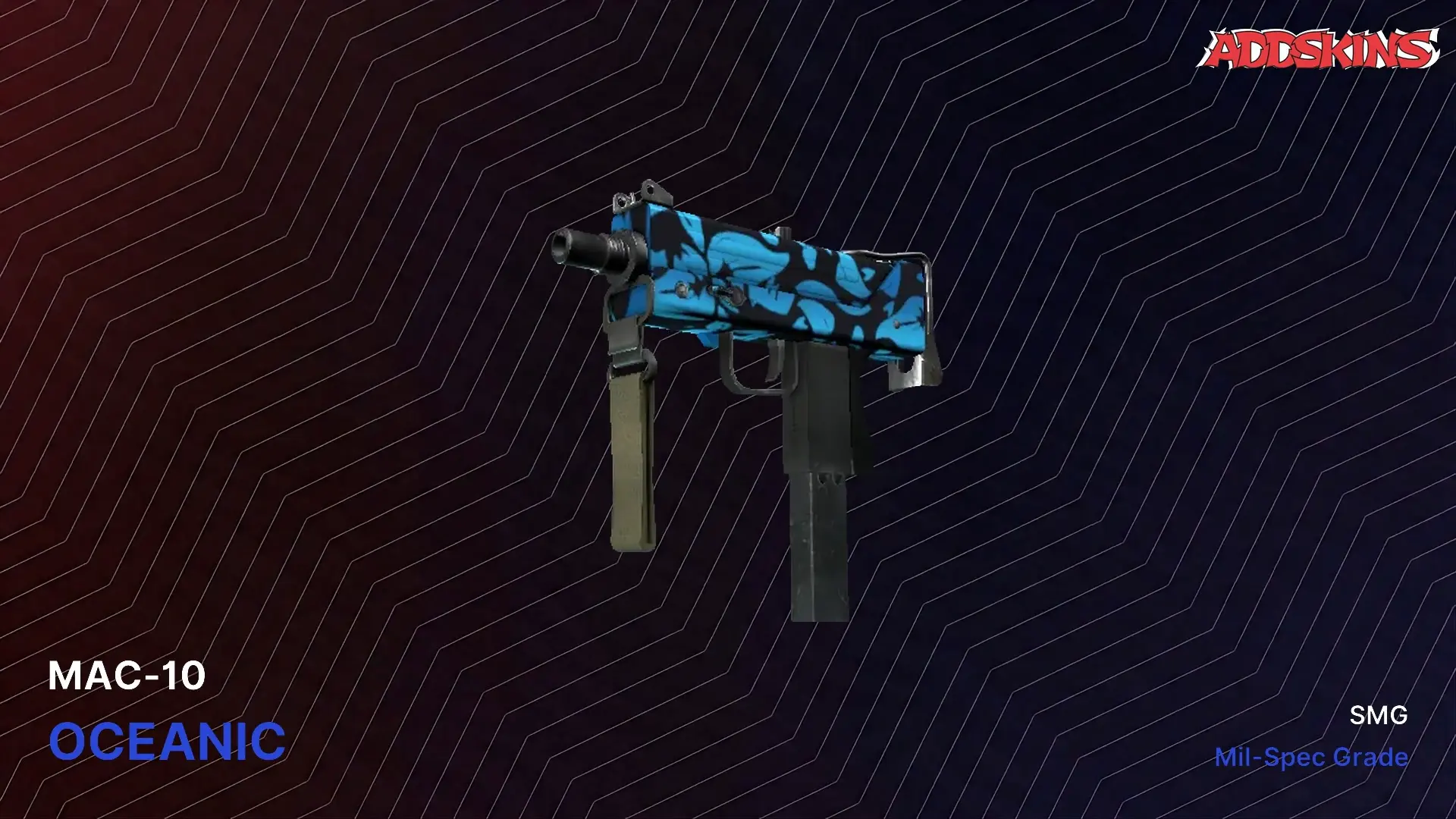 MAC-10 | Oceanic (Well-Worn) video preview