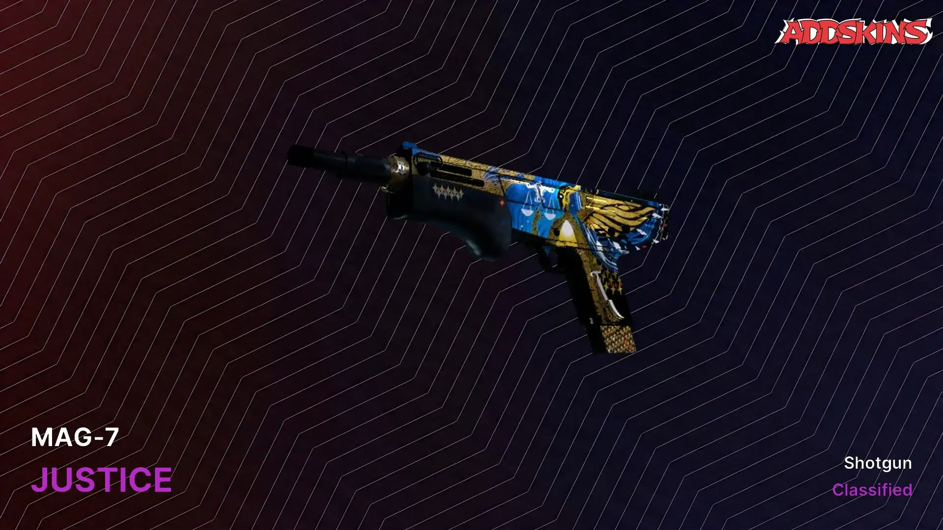 StatTrak MAG-7 | Justice (Well-Worn) video preview