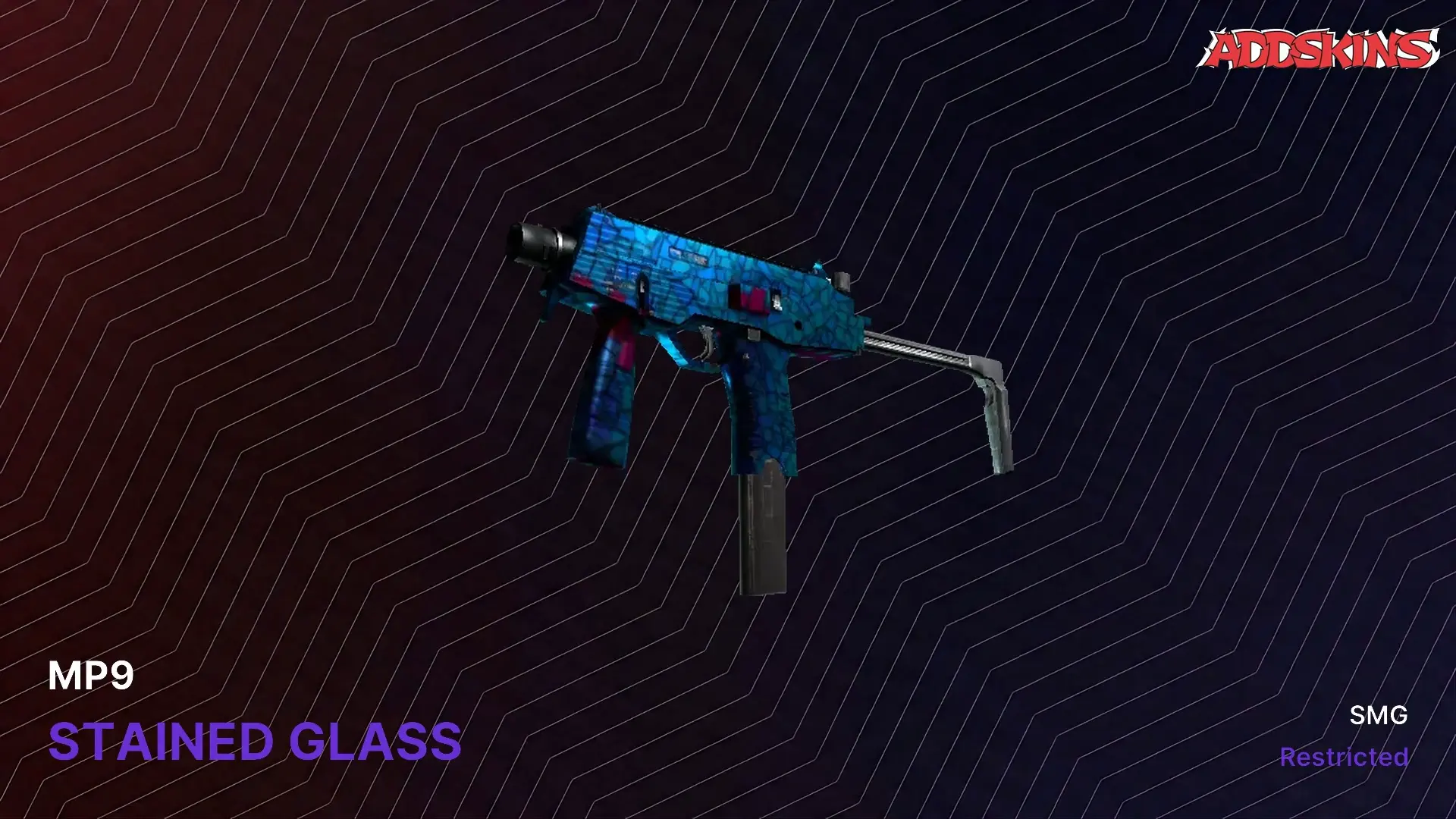 MP9 | Stained Glass (Well-Worn) video preview