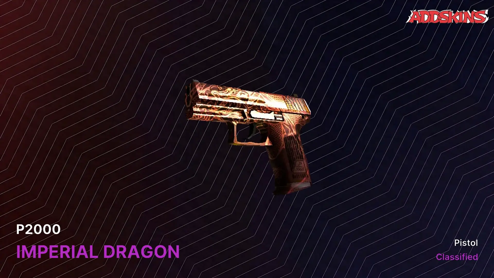 StatTrak P2000 | Imperial Dragon (Well-Worn) video preview