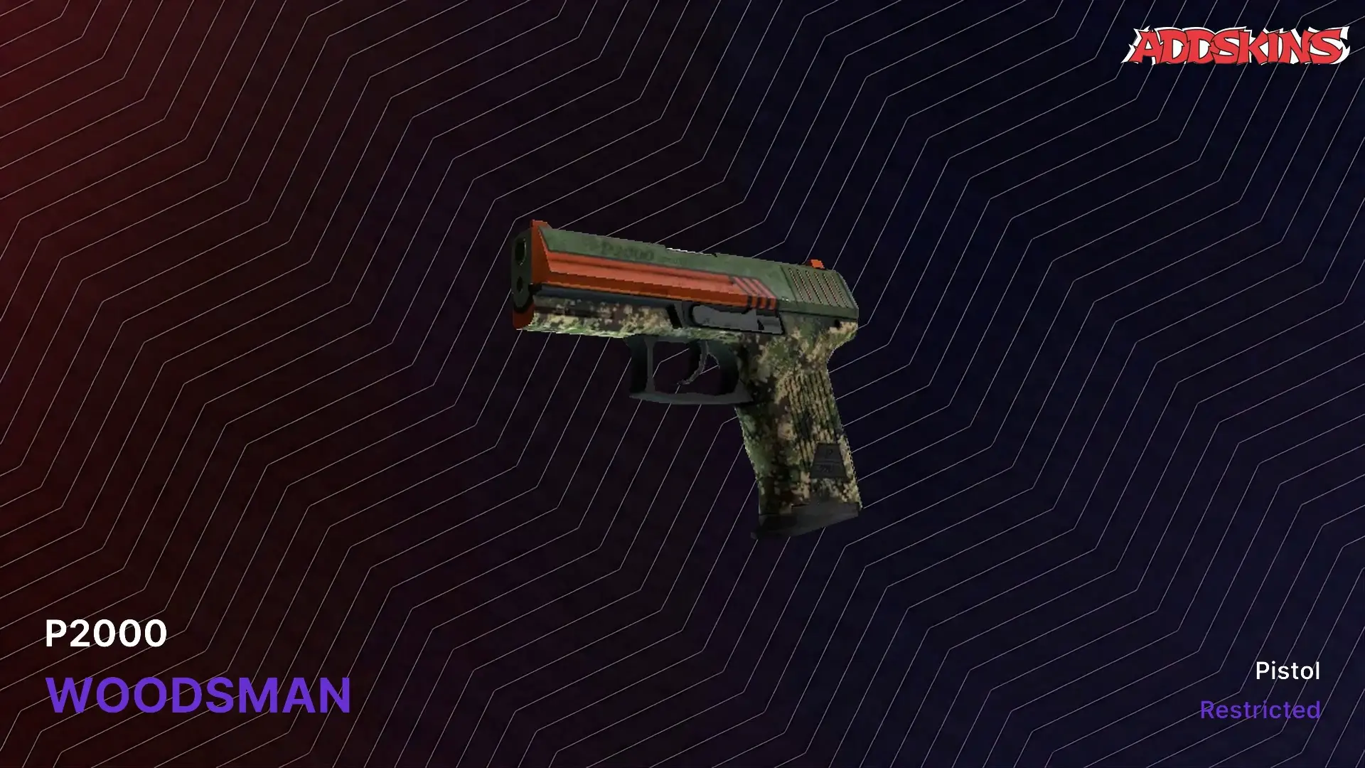 StatTrak P2000 | Woodsman (Minimal Wear) video preview