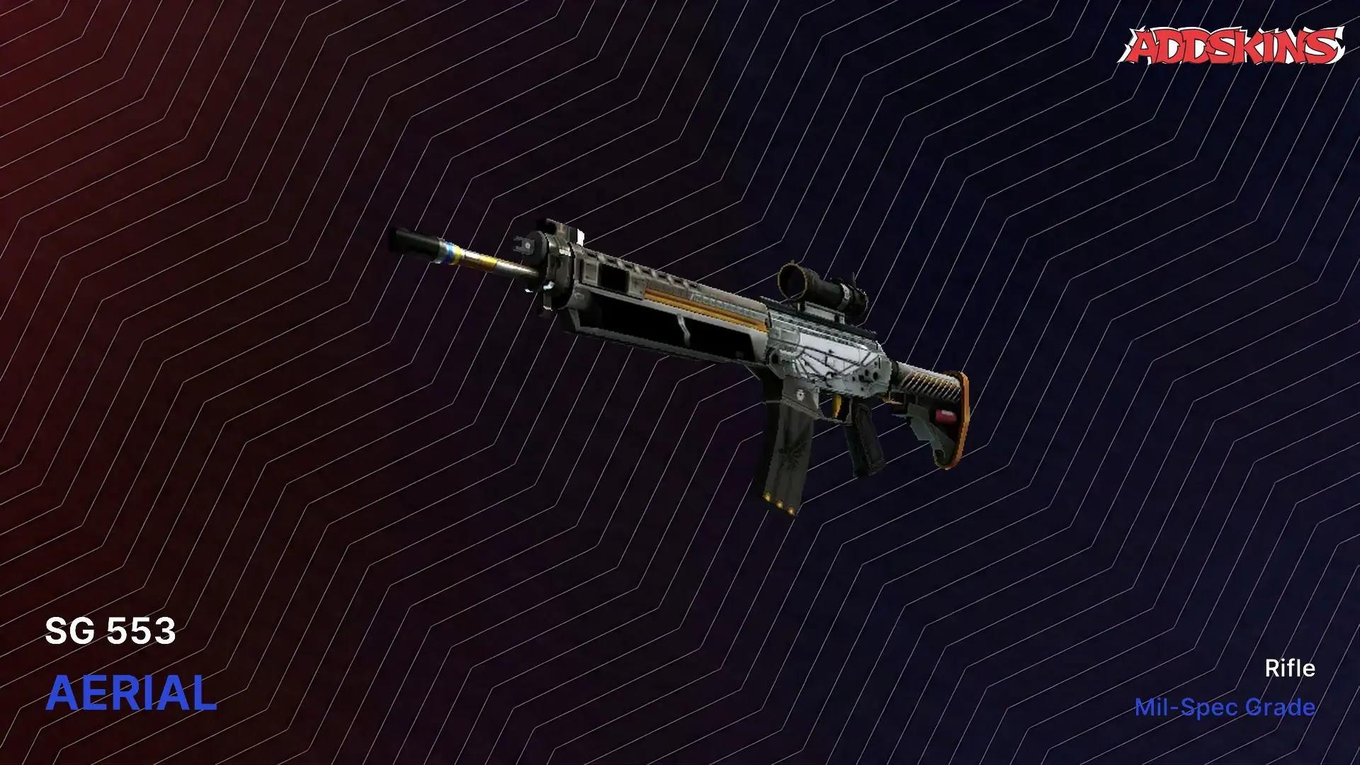 SG 553 | Aerial (Battle-Scarred) video preview