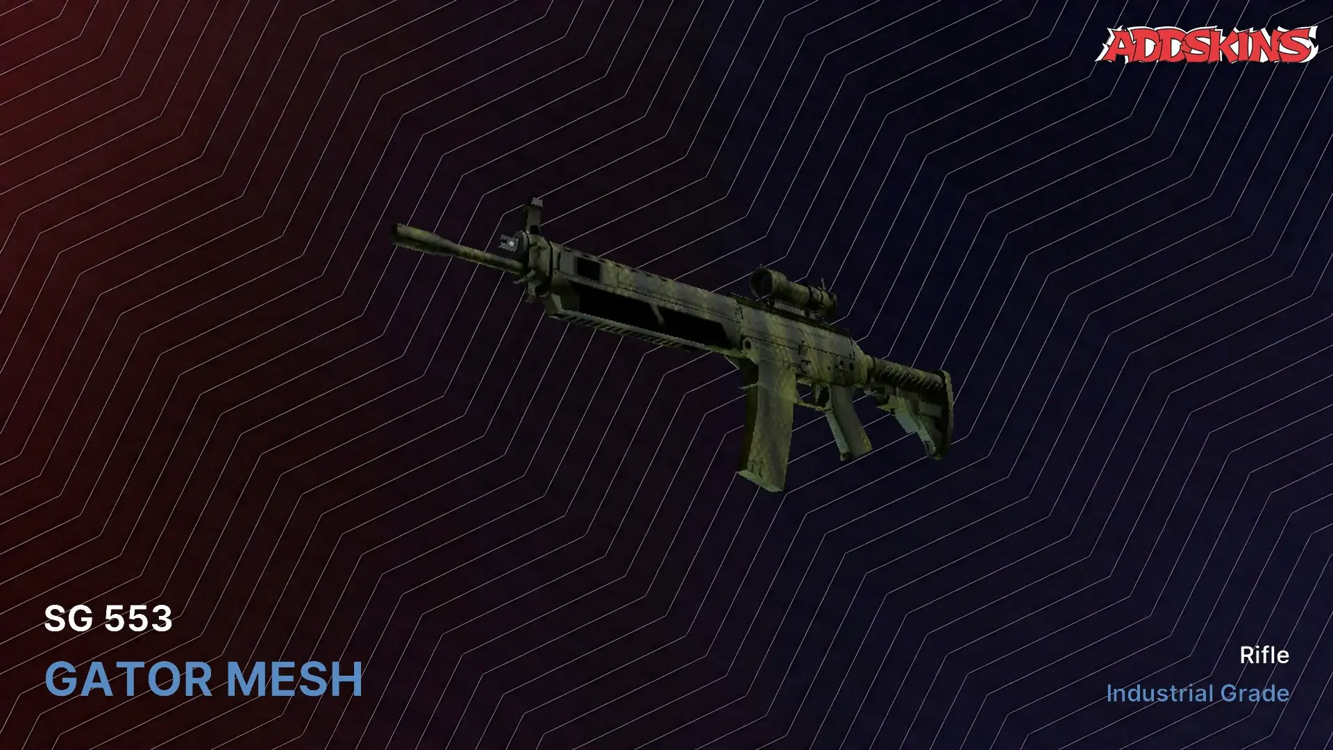 Souvenir SG 553 | Gator Mesh (Field-Tested) video preview