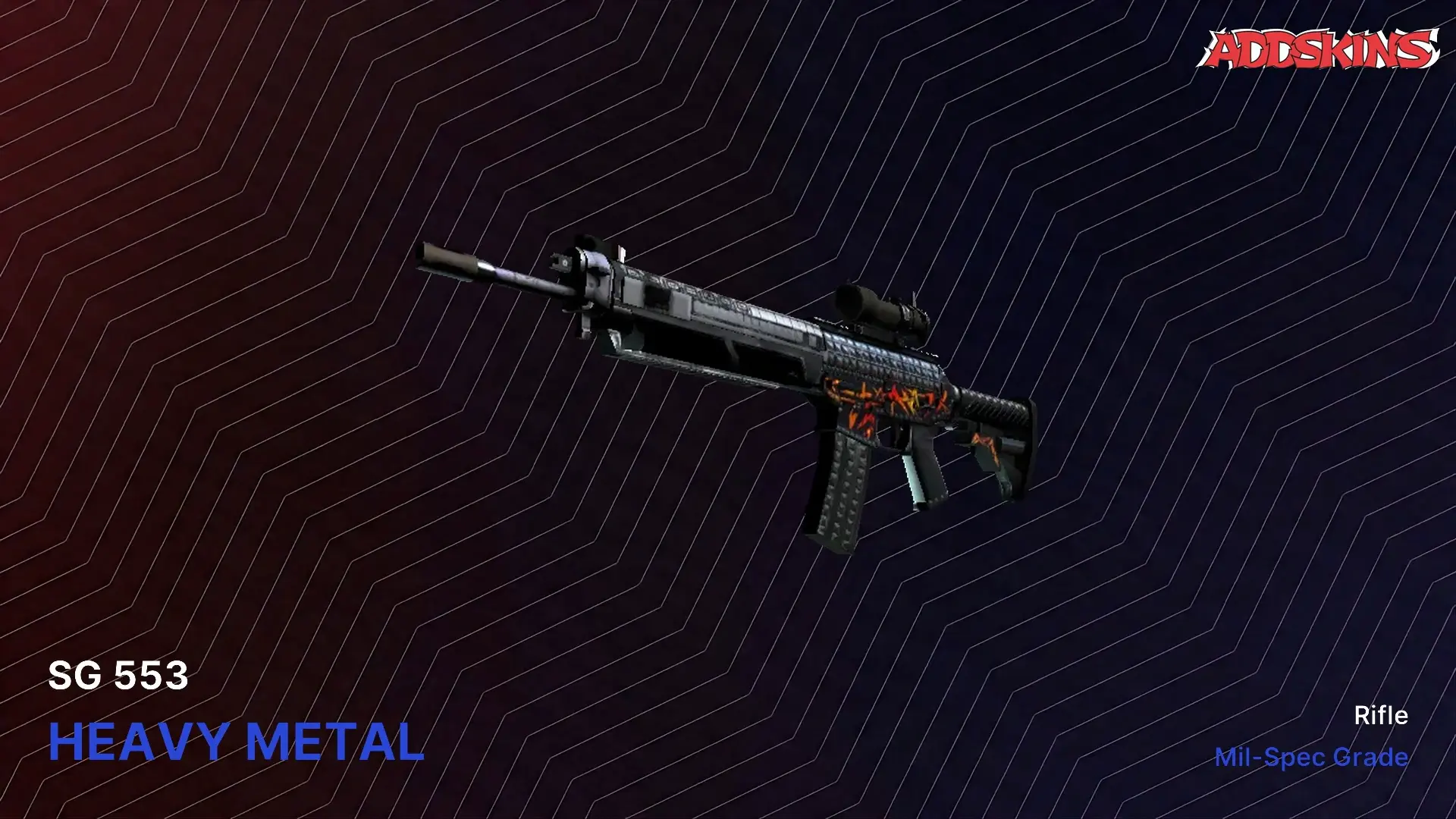 StatTrak SG 553 | Heavy Metal (Battle-Scarred) video preview