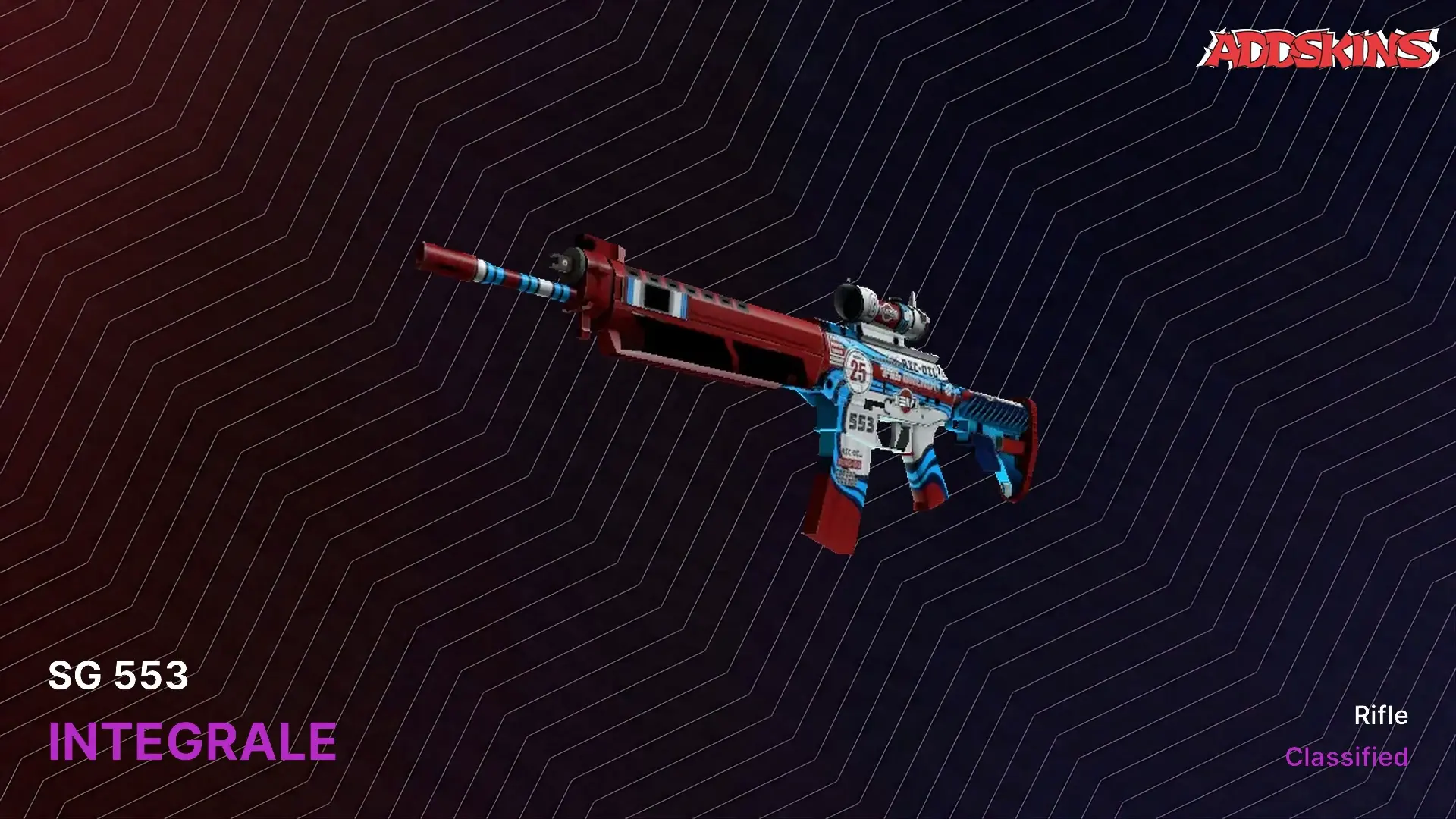 SG 553 | Integrale (Well-Worn) video preview