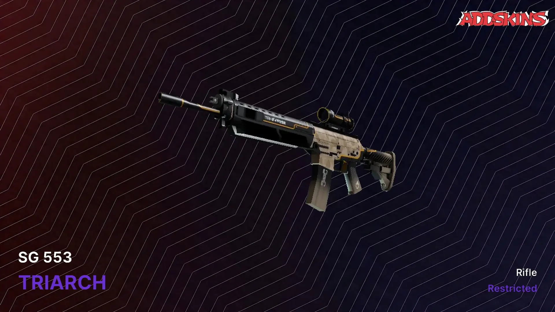StatTrak SG 553 | Triarch (Well-Worn) video preview