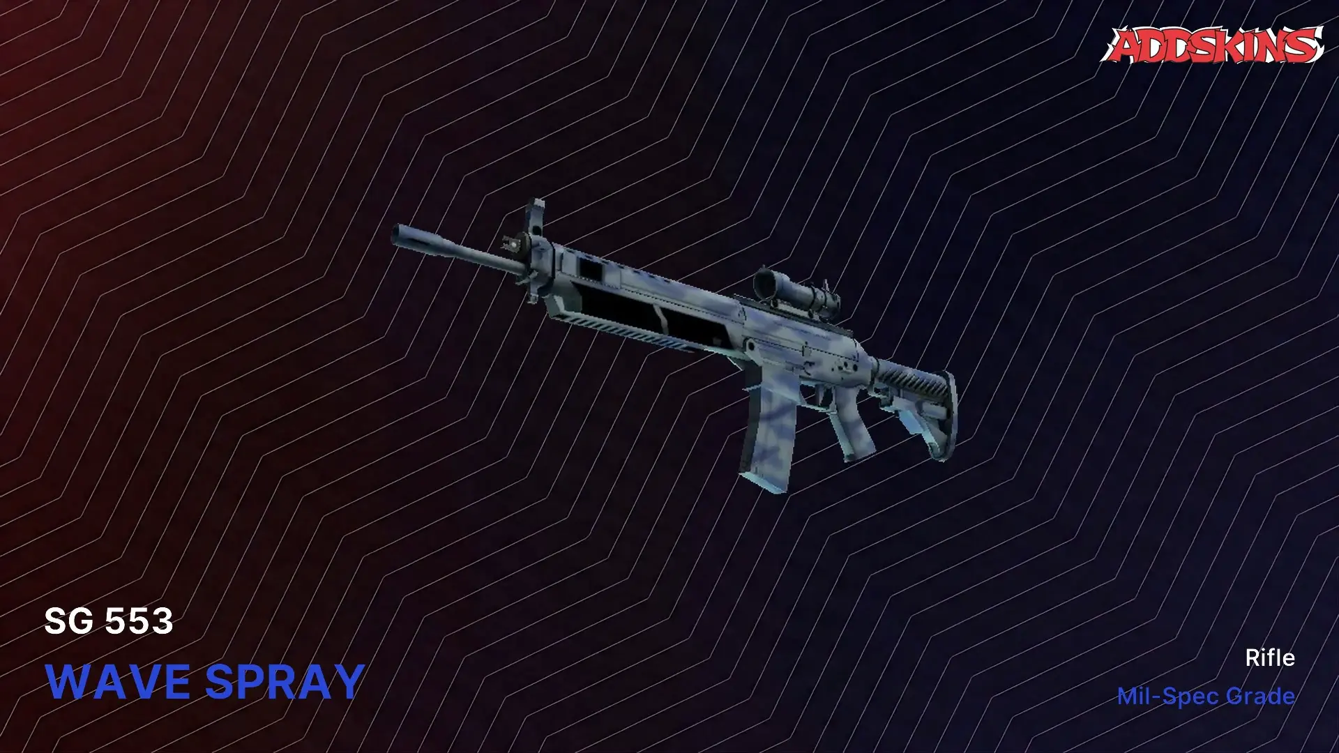 StatTrak SG 553 | Wave Spray (Field-Tested) video preview