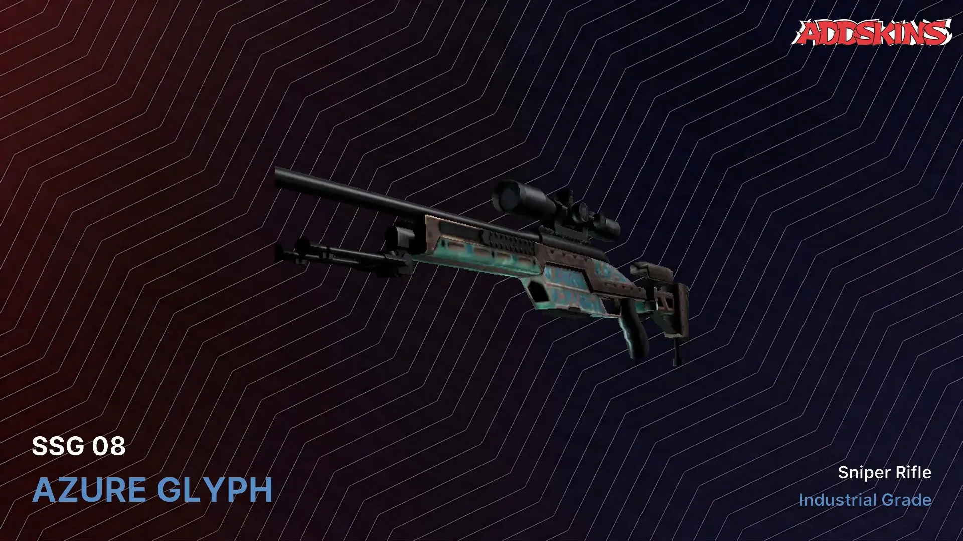 Souvenir SSG 08 | Azure Glyph (Field-Tested) video preview