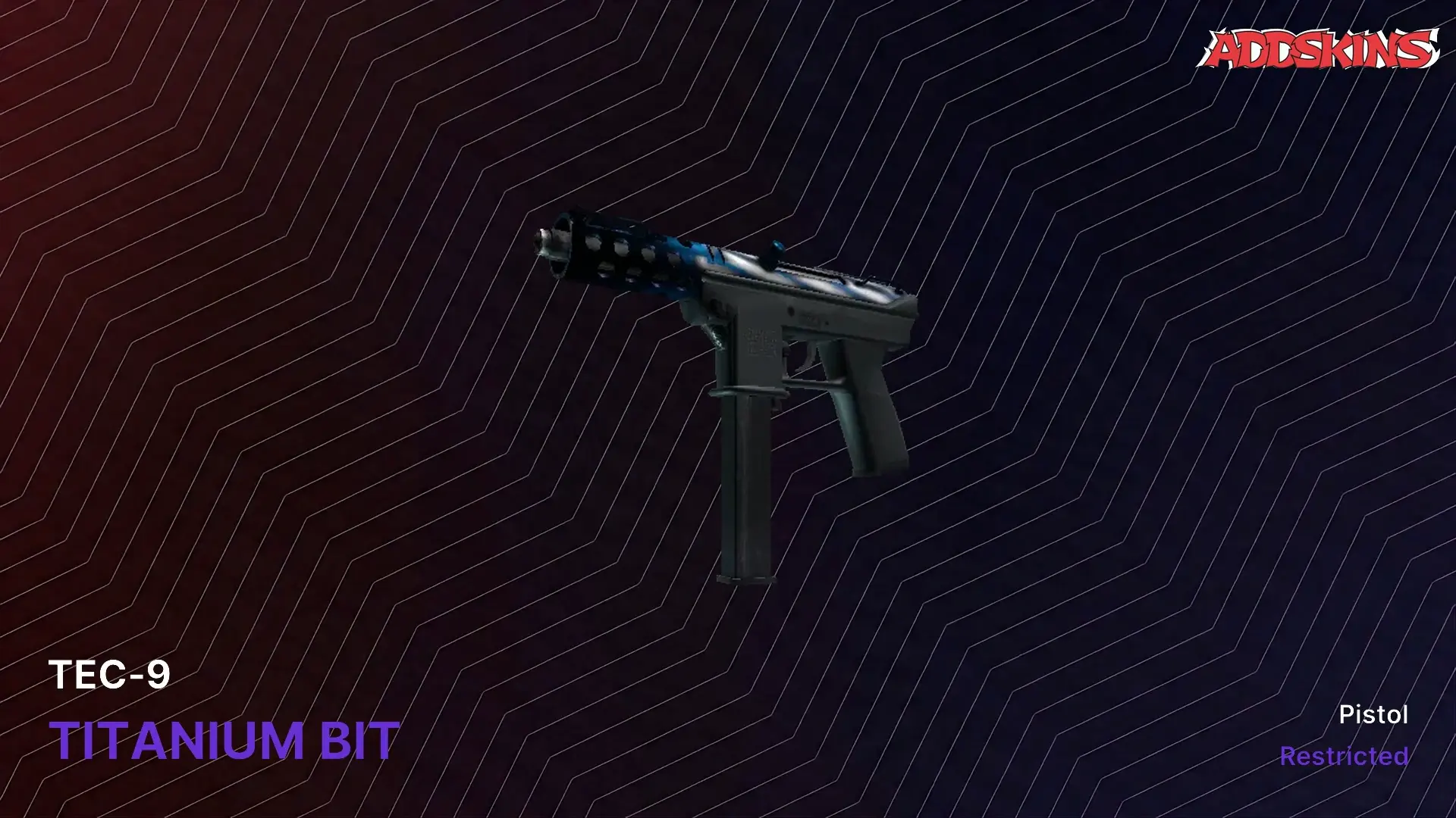 Tec-9 | Titanium Bit (Field-Tested) video preview
