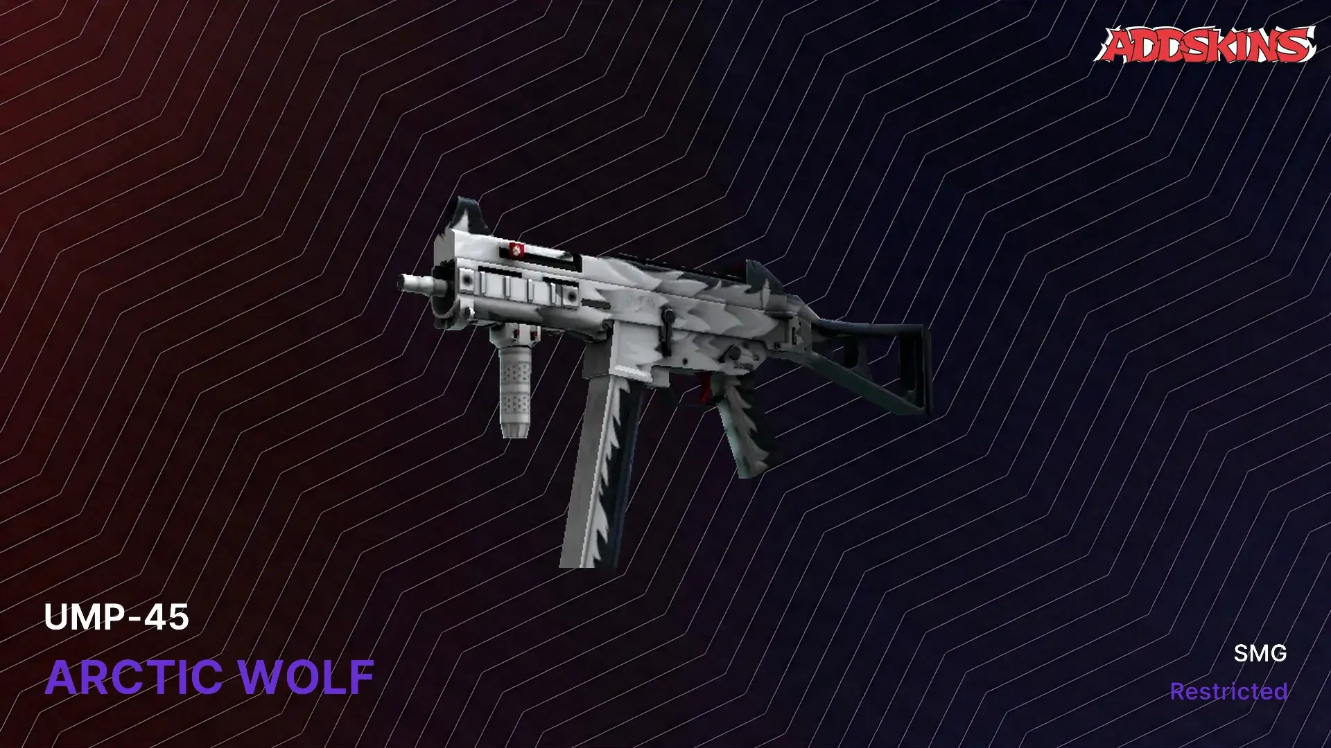 UMP-45 | Arctic Wolf (Minimal Wear) video preview