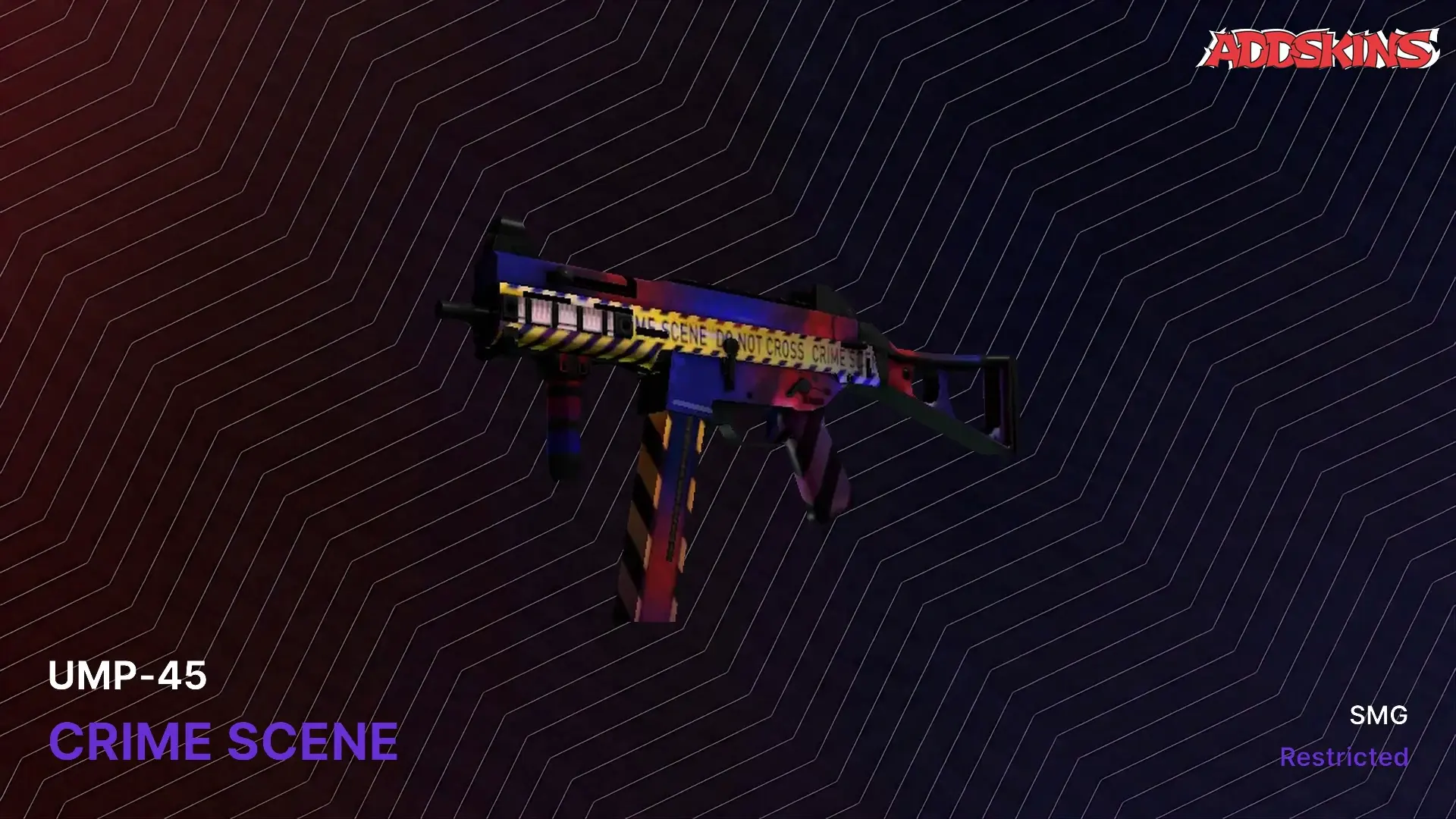 UMP-45 | Crime Scene (Well-Worn) video preview