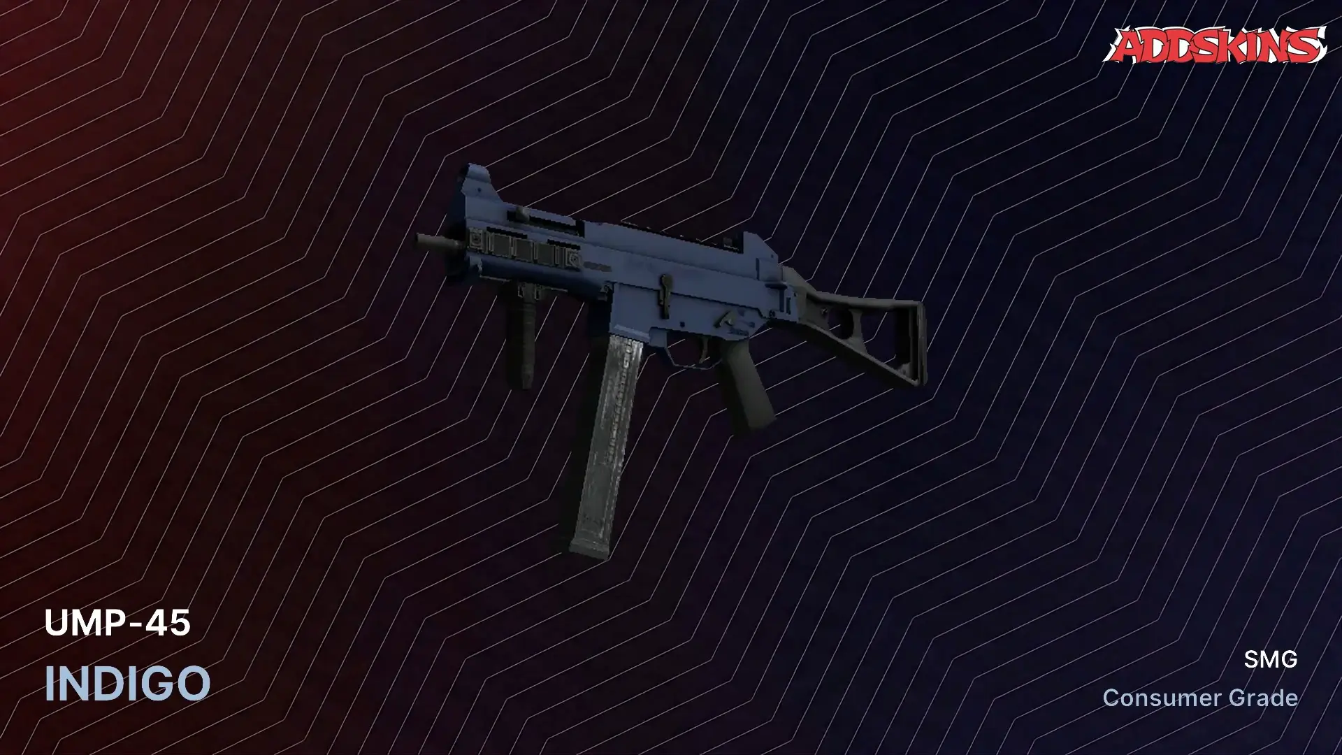 Souvenir UMP-45 | Indigo (Minimal Wear) video preview