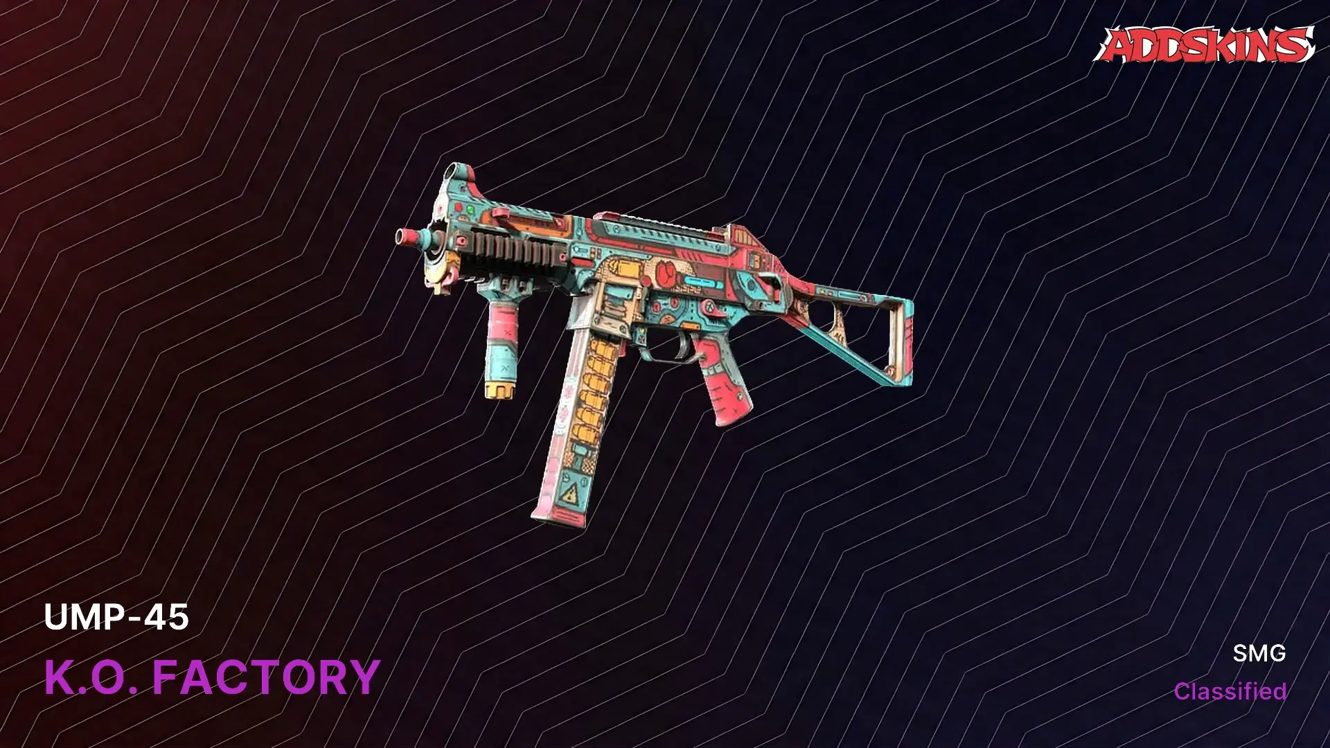 UMP-45 | K.O. Factory (Factory New) video preview
