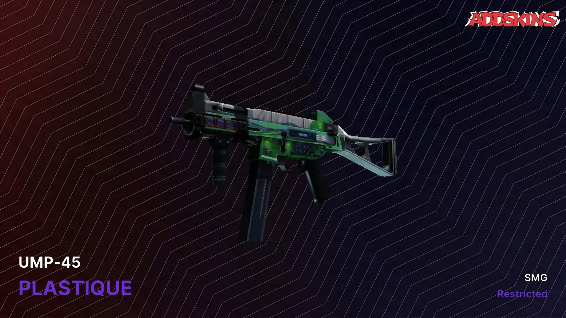 UMP-45 | Plastique (Well-Worn) video preview